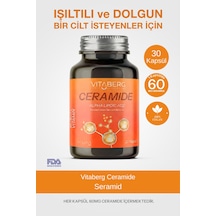 Ceramide 30 Kapsül Seramid, Alfa Lipoik Asit, Vitamin C, B6 Ve B12 Vegan
