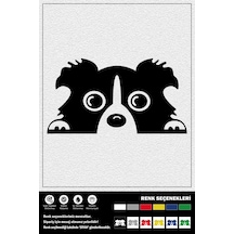 Bagajdan Bakan Köpek Stıcker 20 X 10 Cm Eru00033