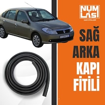 Renault Symbol 2.nesil Sağ Arka Kapı Fitili-a Kalite-numlas-nm7200