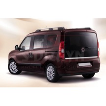 S-dizayn Fiat Doblo Krom Bagaj Camı Alt Çıtası 2010-2015