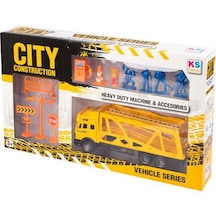 City Construcion Şehir İnşaatı Car Carrirer Oyun Seti