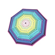 Modern Art Magic Otomatik Büyük Boy El Şemsiyesi Desenli