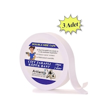 Çift Taraflı Bant Köpük Bant 25mm x 2mt 3 Adet Çerçeve Tablo Halı Yapıştırma Bandı İç Ve Dış Mekan Süper Güçlü Köpük Bant