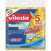 Vileda +%30 Mikrofiber Ekstra Emiş Gücü Temizlik Bezi 2 x 5'li