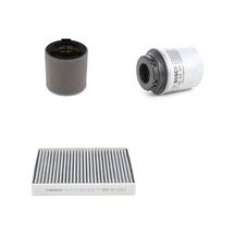 Bosch Filtre Bakım Seti Skoda Fabia 1.4 Tsı 2011-2012 Benzinli Hava + Yağ F. + Polen Filtre Sardes