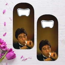 Al Pacino Özel Tasarımlı Oval Uzun Açacaklı Magnet