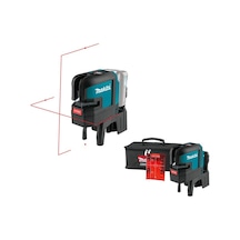 Makita 4 Nokta Kırmızı Çapraz Çizgi Lazeri Akülü Sk106dz