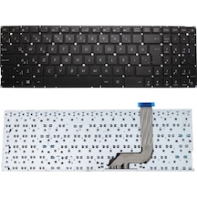 Siyah-ışıksız, Notebook Klavye - Asus Vivobook F542uq-gq295t Muadili İle Uyumlu