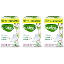 Molped Pure & Soft Süper Ekonomik Hijyenik Ped Uzun 3 x 18'li