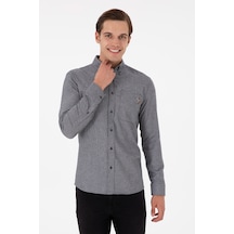 U.s. Polo Assn. Erkek Lacivert Gömlek Desenli 50291391-vr033 Lacivert