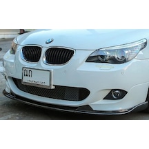 Bmw 5 Serisi E60 Uyumlu Ön Lip Parlak Siyah