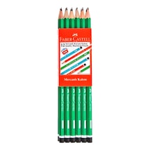 Faber-Castell Mercanlı Kurşun Kalem Yeşil - 12 Adet