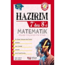 Nitelik Hazırım 7'den 8'e Matematik Altyapı Güçlendirme Kitabı
