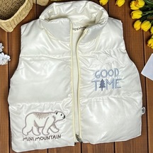 Good Tıme Şişme Yelek Ekru