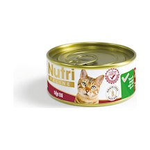 Nutri Feline Sığır Etli Konserve Yetişkin Kedi Maması 85 G