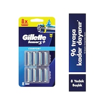 Gillette Sensor3+ Comfort 8'li Yedek Bıçak Başlığı