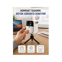 Astraltech Android Sistemli Mini Projektör Uygulama Destekli Akıllı Kullanım Yeni Nesil