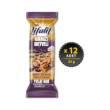 Eti Lifalif Kırmızı Meyveli Yulaf Bar 12 x 35 G