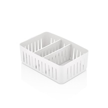 Flexi Kare Organizer Çok Amaçlı Masaüstü Ve Dolap Düzenleyici Beyaz