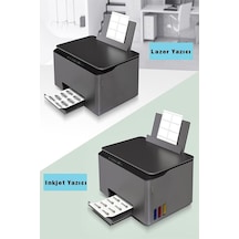 A4 Hazır Etiket 199.6x143.5 Mm 20 Sayfa 1 Paket Kendinden Yapışkanlı Fotokopi Lazer İnkjet Kağıdı Yazıcılar İçin Uyumlu