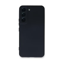 Newface - 714 - Samsung Galaxy Uyumlu S22 Plus Kılıf Nano İçi Kadife Silikon - Ece-umay - - Lacivert