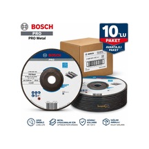 Bosch Pro Metal 180x6 Mm Taşlama Taşı 10'lu Avantajlı Paket