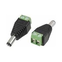 Robodünya-5.5*2.1Mm Kamera İçin Dc Power Erkek Plug Jak Adaptör Konnektör P