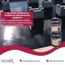 P-1024 Bitüm Modifiyeli 2K Poliüretan Likid Izolasyon Mebrani 20