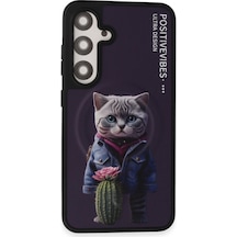 Samsung Uyumlu Galaxy S24 Fun Magsafe Kapak Derin Mor