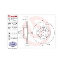 Fren Dıskı Arka Bmw F25 F26 2 Adet 34206790362-34206868936-34206886482