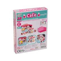 Cafe Maket 3 Boyutlu Puzzle