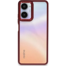Newface Realme 10 Pro 5g Kılıf Dora Kapak - Kırmızı