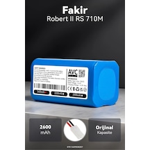 Fakir Robert Iı Rs 710 M 2600mah Robot Süpürge Bataryası G.g