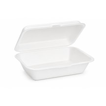 Kapaklı Ekolojik Karton Tabak 1200 Ml 25adet