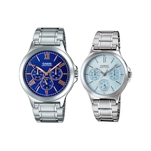 Casio Mtp-ltp-v300d-2audf Çift Kol Saati Kadın-erkek Metalik