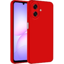 Samsung Galaxy Uyumlu A07 4g First Silikon - Kırmızı Bzsxx00 1