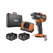 Aeg BSS 18MTF12BL-402C 18V 4.0Ah Çift Akülü Darbeli Somun Sıkma - T4935479664