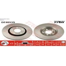 Trw Df4053S Fren Diski Ön S60 00- S80 98- Xc70 00- Havali 305Mm 537136829