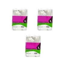 Omeyva Şeffaf Naylon Bakkaliye Poşeti Torbası - 2 Lik 23x36 Cm. - 3 Kg. - Ort. 570 Adet - 3 Paket