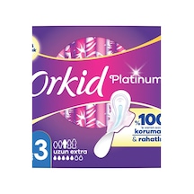 Orkid Platinum Tekli Paket Uzun Ekstra 6'lı - 8 Adet Tarı