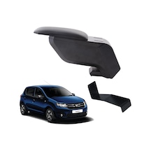 Dacia Sandero 2018 Delmesiz Çelik Ayaklı Siyah Kolçak Kol Dayama