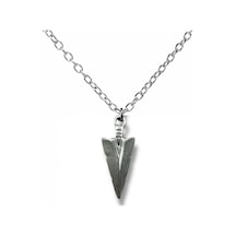 Triangle Ok Ucu Figürlü Metal Kolye 60 Cm Zincir Modern Ve Şık Geometrik Tasarım Çok renkli