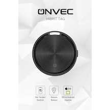 Onvec Hybrid Smart Tag Apple Uyumlu iOS Android Akıllı Eşya Bulucu Takip Cihazı