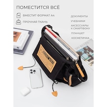 Modon Gençler İçin Omuz Çantası Okul Y2k 244933678 Siyah