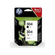 Hp 304 Black Color Siyah Renkli Multi Paket 3Jb05Ae