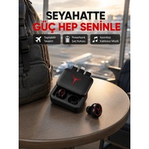 Lb Bluetooth Powerbank Kulaklık Kablosuz, Uzun Pil Ömrü, Dokunmatik Ve Yüksek Ses Kalitesi