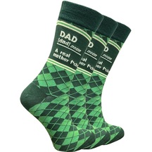3 Çift Erkek Çorap Renkli Ekose Desenli Soket Erkek Çorabı