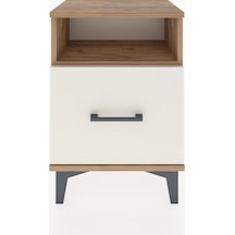 Arges Komodin Tek Raflı 2 Çekmeceli 44x30x64 Çam-aytaşı Çam