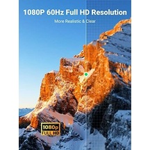 Hdmı Dvı 1080p Çift Yönlü Görüntü Aktarma Kablosu, 1 Metre