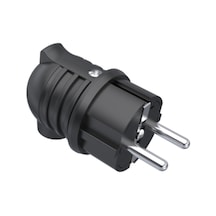 Bemis Monofaze Kauçuk Eğik Fiş